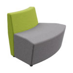 PARK1.5S45DEGCIB - Park 1.5 Seater Inner-Curve Standard Back (45 Degrees)