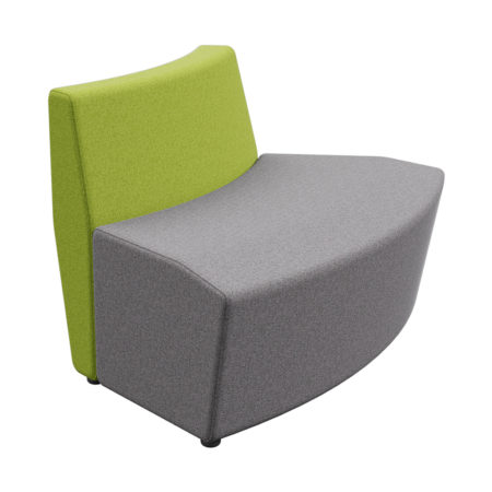 PARK1.5S45DEGCIB - Park 1.5 Seater Inner-Curve Standard Back (45 Degrees)