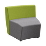 PARK1S30DEGCOB - Park 1 Seater Outer-Curve Standard Back (30 Degrees)