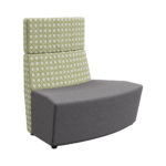 Park 1.5 Seater Inner-Curve Tall Back (45 Degrees)