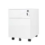 Lunar1Dr-1FMetalPed-White