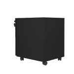 Lunar1Dr:1FMetalPed-Black