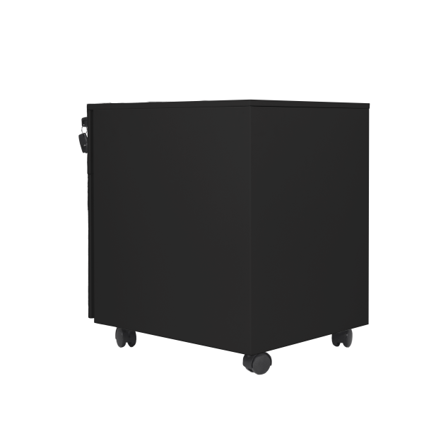 Lunar1Dr:1FMetalPed-Black